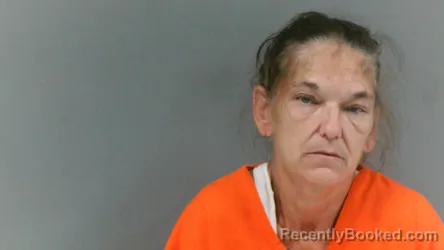 Mugshot of Sue Ann White booked in Boone County, West Virginia on August 10, 2026