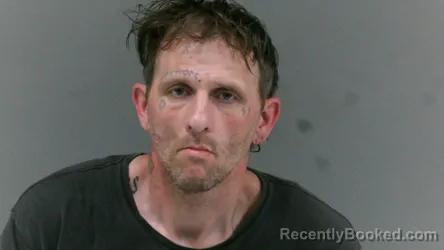 Mugshot of Zachery Lee Shelton booked in Boone County, West Virginia on April 2, 2026