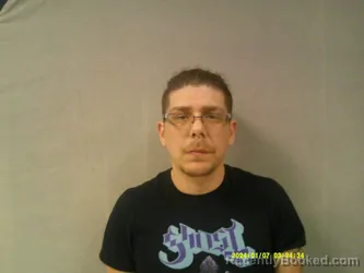 Mugshot of Allen Paul Hoffman booked in Braxton County, West Virginia on March 25, 2026