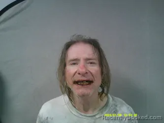 Mugshot of Brent Lee Anderson booked in Braxton County, West Virginia on April 9, 2026