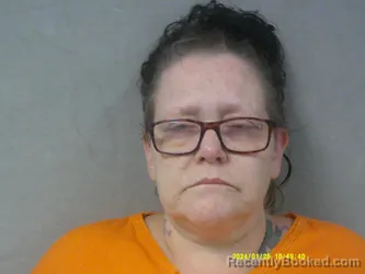 Mugshot of Brenda Lee Shaw booked in Braxton County, West Virginia on May 13, 2026