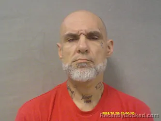 Mugshot of Christopher Michael Collins booked in Braxton County, West Virginia on April 4, 2026