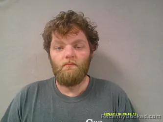 Mugshot of Cody Ryan Mollohan booked in Braxton County, West Virginia on May 6, 2026