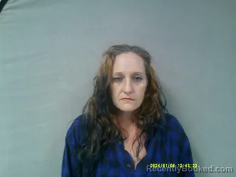 Mugshot of Jennifer Elean Whetsell booked in Braxton County, West Virginia on April 6, 2026