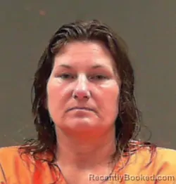 Mugshot of Kelly Marie Pritt booked in Braxton County, West Virginia on October 9, 2026