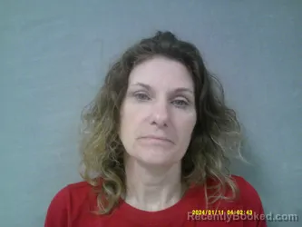 Mugshot of Kelly Marie Pritt booked in Braxton County, West Virginia on April 29, 2026