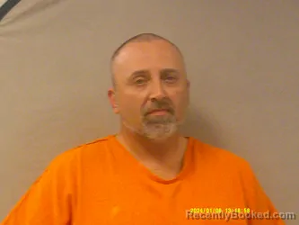 Mugshot of Leo Eric Arnold booked in Braxton County, West Virginia on April 19, 2026