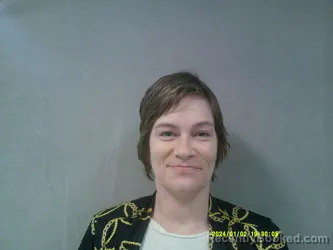 Mugshot of Latosha Leigh Haney booked in Braxton County, West Virginia on April 2, 2026