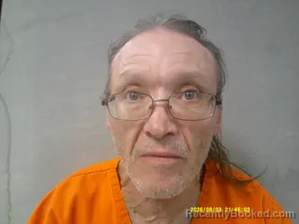 Mugshot of Randy Allen Tinney booked in Braxton County, West Virginia on August 3, 2026
