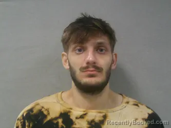 Mugshot of Tyler Hansen Scott booked in Braxton County, West Virginia on July 4, 2026