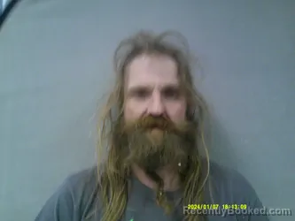 Mugshot of Terry Ray Riffle booked in Braxton County, West Virginia on April 7, 2026