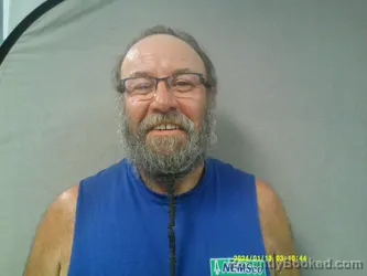 Mugshot of William Stanley Uldrich booked in Braxton County, West Virginia on May 1, 2026