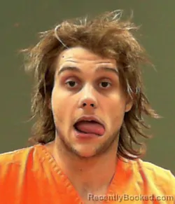 Mugshot of Austin Dakota Rinkes booked in Brooke County, West Virginia on March 21, 2026