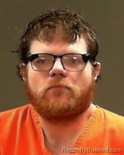 Mugshot of Rian Austin Harkins booked in Brooke County, West Virginia on March 26, 2026