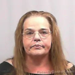 Mugshot of Angela Dawn Adkins booked in Cabell County, West Virginia on March 31, 2026