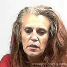 Mugshot of April Dawn Woodall booked in Cabell County, West Virginia on October 17, 2026