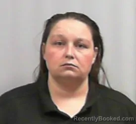 Mugshot of Ashley Nichole Scarberry booked in Cabell County, West Virginia on March 29, 2026