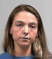 Mugshot of Brianna Skye Meadows booked in Cabell County, West Virginia on April 24, 2026