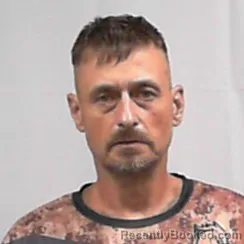 Mugshot of Denny Lee Adkins booked in Cabell County, West Virginia on August 16, 2026