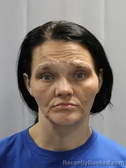Mugshot of Joni Leann Frye booked in Cabell County, West Virginia on April 23, 2026