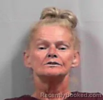 Mugshot of Kristie Dawn Adkins booked in Cabell County, West Virginia on August 10, 2026