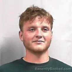 Mugshot of Logan Ryan Edmond Hodge booked in Cabell County, West Virginia on June 28, 2026