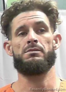Mugshot of Jordan W Meadows booked in Cabell County, West Virginia on July 25, 2026
