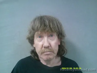 Mugshot of David Glen Jones booked in Calhoun County, West Virginia on April 2, 2026