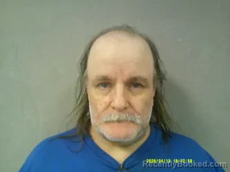 Mugshot of Donald Lee Drake booked in Calhoun County, West Virginia on April 13, 2026