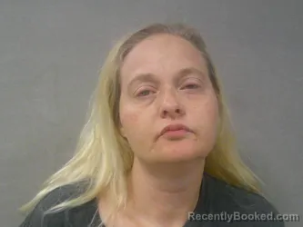 Mugshot of Lacy Danielle Lewis booked in Calhoun County, West Virginia on August 2, 2026
