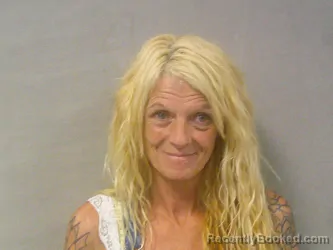 Mugshot of Christina Lee Meadows booked in Clay County, West Virginia on August 14, 2026