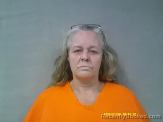 Mugshot of Connie Sue Miller booked in Clay County, West Virginia on April 6, 2026