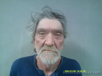 Mugshot of Fabian Don Cottrell booked in Clay County, West Virginia on April 22, 2026