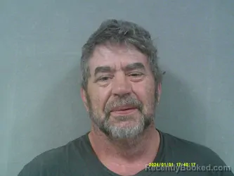 Mugshot of John Wayne Asbury booked in Clay County, West Virginia on April 20, 2026