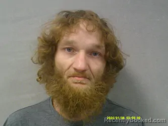 Mugshot of Richard Scott Blankenship booked in Clay County, West Virginia on March 24, 2026