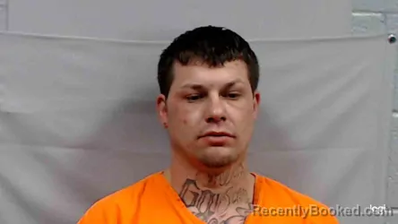 Mugshot of Brandon Lee Clark booked in Fayette County, West Virginia on May 12, 2026