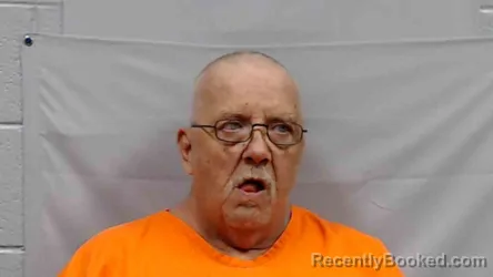 Mugshot of Dennis Lee Crist booked in Fayette County, West Virginia on April 24, 2026