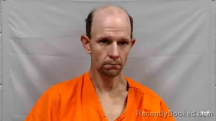 Mugshot of James Donald Hughes booked in Fayette County, West Virginia on April 23, 2026