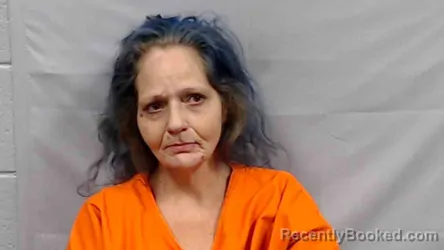 Mugshot of Ruby Velicia Brown booked in Fayette County, West Virginia on April 10, 2026