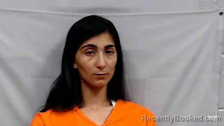 Mugshot of Samira Alexis Ahmed booked in Fayette County, West Virginia on June 9, 2026