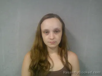 Mugshot of Asia Nicole Moss booked in Gilmer County, West Virginia on July 9, 2026