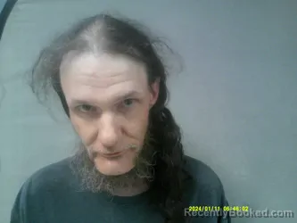 Mugshot of Brian James Huffman booked in Gilmer County, West Virginia on April 10, 2026