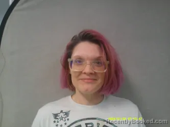 Mugshot of Brittany Lynn Daigle booked in Gilmer County, West Virginia on April 21, 2026