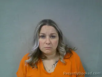 Mugshot of Cortney Magee Moss booked in Gilmer County, West Virginia on June 17, 2026
