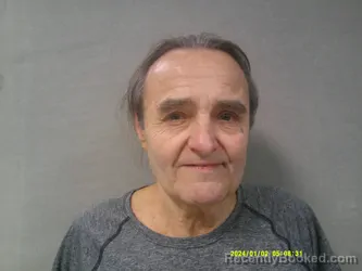 Mugshot of David Lee Cottrill booked in Gilmer County, West Virginia on April 20, 2026