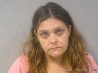 Mugshot of Evelyn Lambert booked in Gilmer County, West Virginia on July 16, 2026