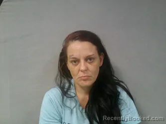 Mugshot of Traci Nichole Wolfe booked in Gilmer County, West Virginia on July 30, 2026