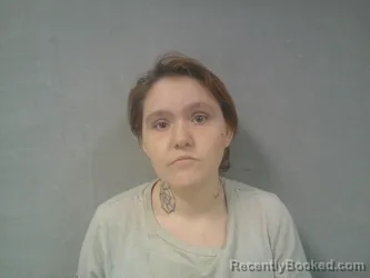 Mugshot of Emily Jean Dillow booked in Gilmer County, West Virginia on August 26, 2026