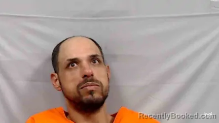 Mugshot of Brandon Joice Clark booked in Greenbrier County, West Virginia on April 5, 2026