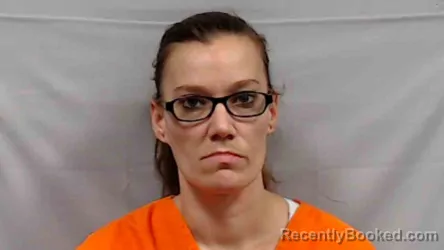 Mugshot of Brittny Skye Arbogast booked in Greenbrier County, West Virginia on October 4, 2026